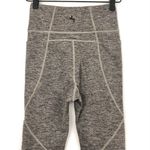 JoyLab New High Waisted 7/8 Length Leggings Brushed Knit Space Dye Brown Photo 8