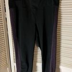 Ideology 1X Idealogy athletic purple black capris Photo 0