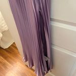 Revolve AMUR Stef Pleated Gown in Lilac Petal Photo 9