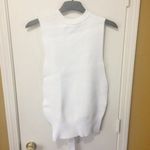 DKNY women's P/S heavy knit wrap tie sleeveless sweater NEW new with defects NWD Photo 1