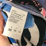 Airfield Tropical Palm Cold Shoulder Dress with Waist Tie Size 6 Photo 8