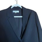 Tahari ASL Levine Blazer Womens 10 Multicolor Chevron Print Open Career Jacket Photo 1