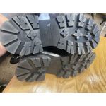 Alexander McQueen Chelsea Boots Women's 40.5 Black Patent Leather Block Heel S32 Photo 3