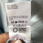 Reformation  Annabelle Silk maxi Dress Size 14 Horizon blue UB Photo 8