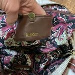 Allison Scott Handbag Purse White With Brown Leather‎ Detail Purse Shoulder Photo 9