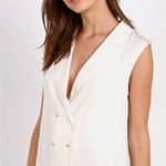 L'Academie New. Ivory military top. NWT Photo 0