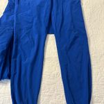 Amazon royal blue jogger scrub set Photo 1
