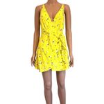 Free People  Tango at Night 10 faux wrap tie flap front romper SH 3099 Photo 4