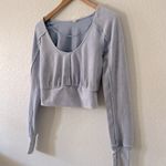 FREE PEOPLE Movement Long sleeve Blue Size XS Photo 1