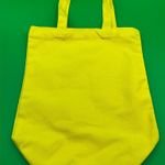 A Rare New Kumamon Bright Yellow Cotton Tote Bag Made In Japan Photo 1