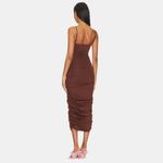 Revolve OW Collection Ezra Midi Dress In Brown Photo 2