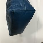 Coach  Chicago Ellis Navy Pebble Leather Tote Bag EUC Photo 3