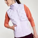 Calia Women’s Lavender Puffer Vest Size Large Lightweight Quilted. Size Large White Photo 1