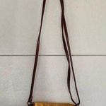 American Eagle  Yellow Vegan Leather Crossbody Photo 0