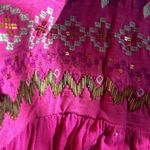 Free People  top lined to waist beaded detail hot pink S Photo 5