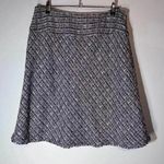 i.e A line mini career skirt black white pink fibers work casual holiday size 12 Photo 0
