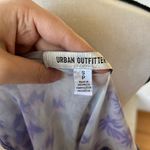 Urban Outfitters  Purple Blue Floral Mesh Cropped Sheer Corset Fairy Whimsygoth Photo 3