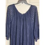 Siren Lily Women's Navy Blue Lace Dress, Gorgeous, Flowy And Comfy, Size 1X Photo 1