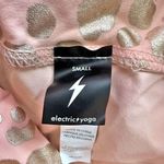 Electric yoga  | Rose Gold Peach Animal Print High Waisted Leggings | Size Small Photo 7