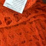 Cover Up Cardigan Orange Size XL Photo 5
