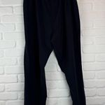 The Frock NYC Black Pull on Pants Elastic Waist ankle length Business Casual XL Photo 3