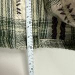 Paige M  Green and Cream Flannel Photo 5