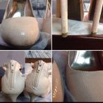 Jennifer Lopez Blush Heels Size 8 Med Photo 6