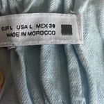 ZARA ARA-BLUE CHAMBRAY MINI DRESS-SIZE LARGE Photo 8