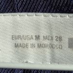 ZARA  Tailored Waistcoat Vest Top Blue 100% Medium Womens Photo 8