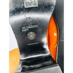 Jil Sander Bold Sculptural Platform Loafers Orange Leather Slip Photo 1