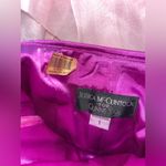 Vintage Y2K Scott McClintock Pink Maxi Dress Size 1 Flower Embellishment Photo 8