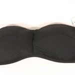 Seafolly NWT Quilted Bustier in Black Photo 2