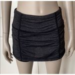 Athleta Women's Hatha Yoga Skort Black Ruched Skirt Built in Shorts Womens XS Photo 12