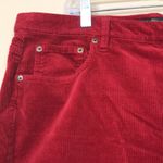Ralph Lauren LRL  Jeans Co. Women’s Red Corduroy Straight Leg Pants Photo 3