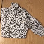 Victoria's Secret  Animal Print Pajama Gown 3/4” or Long Sleeves Size Large Photo 0