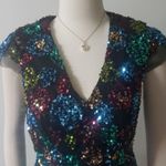 Anthropologie - Glenna Sequined Midi Dress Photo 10