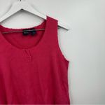 American Vintage Vintage Y2K Pink Cropped Cottagecore Tank Top Size Large Early 2000s Photo 1