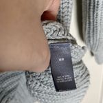 Aerie  gray Chunky cable knit sweater Photo 4