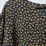 Daisy Street NWT Long-sleeve Ruffle Mini Dress Ditsy Floral Size 4X Photo 4