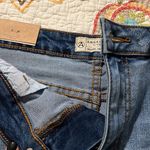 Angel Kiss  skirt size junior large embroidery stretch deconstructed frayed hem Photo 6