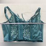 Victoria's Secret Blue Teal Corset Top size S/M Photo 4