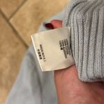 Brandy Melville Cropped Ribbed Sweater light blue gray Photo 2