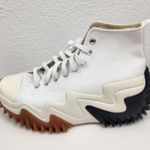 Converse Run Star Motion High Top Sneaker White Black Gum Honey Men 8 Women 9.5 Photo 1