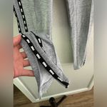 PINK - Victoria's Secret NEW Defects $55 Victoria’s Secret PINK Light Grey Skinny Track Pants Zipper XS Photo 2