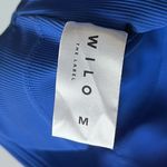 Wilo • Blue and Navy Trim Women's Sports Bra Size M Photo 3