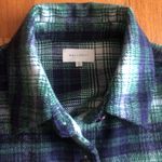 MELLODAY  Green and Blue Plaid Shirt jacket Photo 2