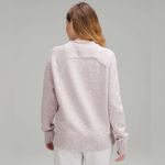 Lululemon Boxy Cotton-Blend Sweater in Bone Ivory Rhino Grey Velvet Dust Size 1X Photo 6