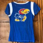 Blue 84 This Is Kansas KU Jayhawk Burnout Tee Medium Photo 2