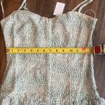 Lush Clothing Lush White and Green Patterned Fabric Photo 11