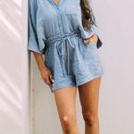 These Three Boutique Blue Two Piece Set Photo 0